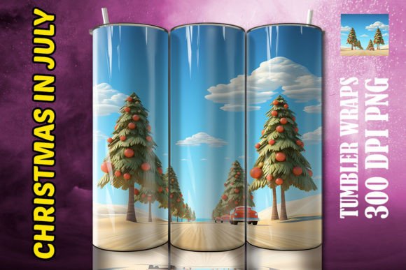 3D Christmas Trees Tumbler 1: A Festive and Versatile Addition to Your Holiday Decor