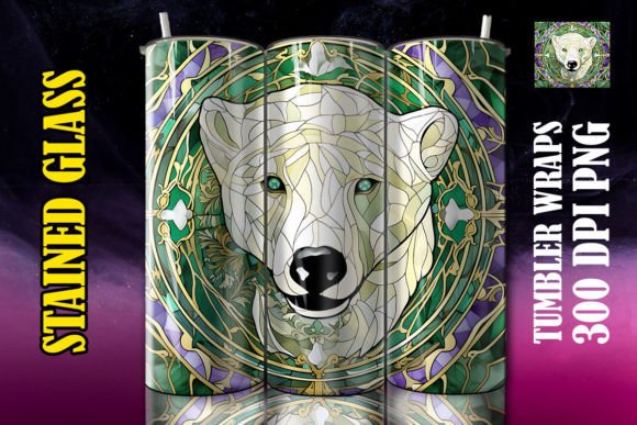 3D Polar Bear Mystical Tumbler: A Unique and Enchanting Drinkware Choice