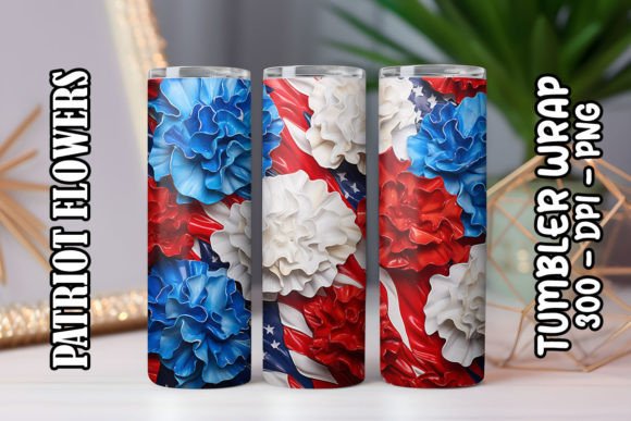 3D Red Carnations Flower Tumbler 1: A Practical Guide to Sublimation Success