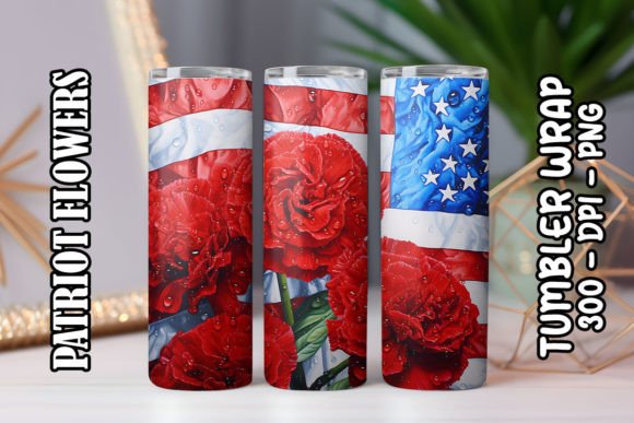 3D Red Carnations Flower Tumbler 2: Strategic Asset Integration for Sublimation Businesses