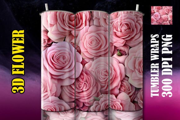 3D Roses Flower Tumbler 1: A Strategic Tool for Enhancing Your Brand and Creativity