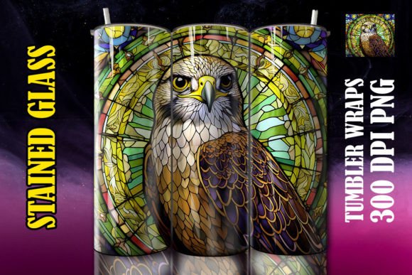 Discover the 3D Peregrine Falcon Mystical Tumbler