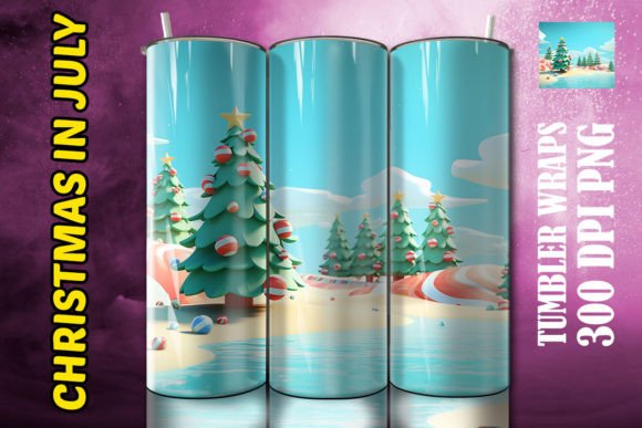 Discover the Versatility of 3D Christmas Trees Tumbler 16
