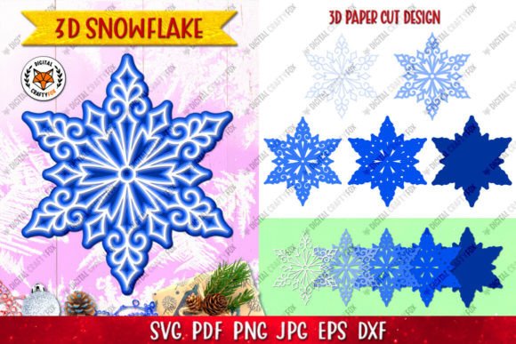 Enhancing Your Holiday Decor with 3D Layered Snowflake Christmas Ornaments