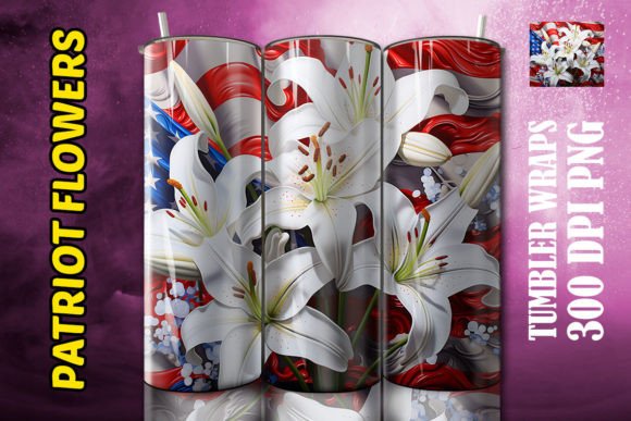 Evaluating the 3D White Lilies Flower Tumbler Digital Design