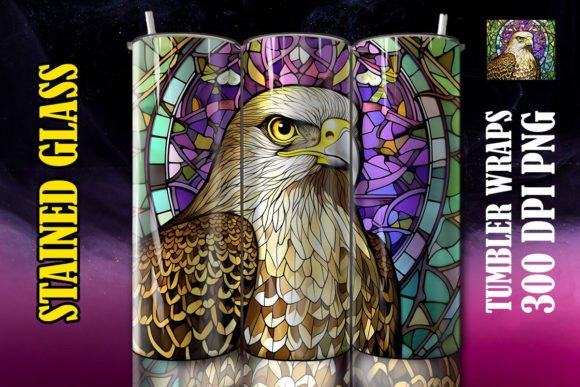 Explore the 3D Peregrine Falcon Mystical Tumbler 3