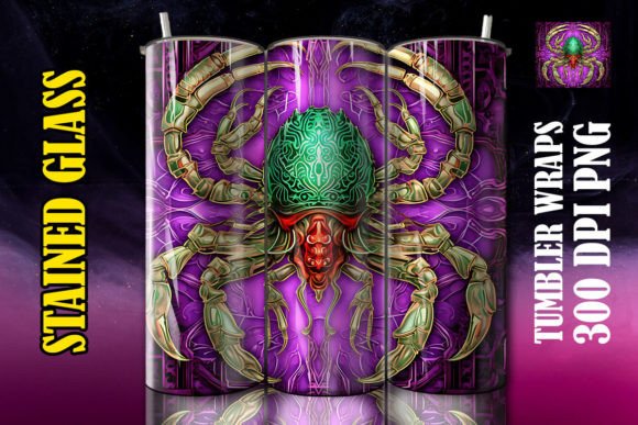 Explore the 3D Scorpion Mystical Tumbler
