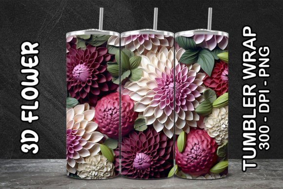 Unlocking Creativity with the 3D Dahlia Flower Tumbler 3: A Digital Design Essential