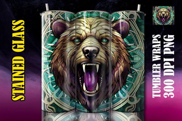Unlocking Creativity with the 3D Grizzly Bear Mystical Tumbler: A Digital Art Essential